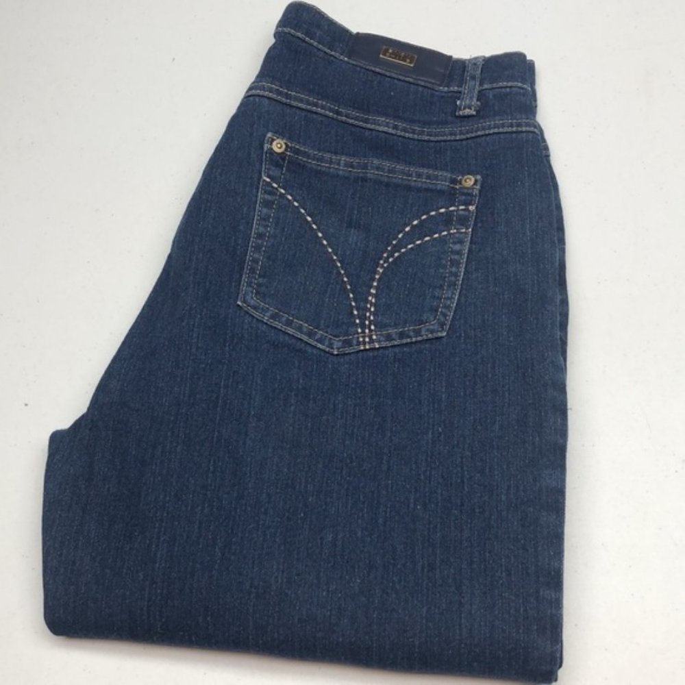 LIKE NEW SIMON CHANG STRAIGHT LEG JEANS 10/30x29 ⭐️